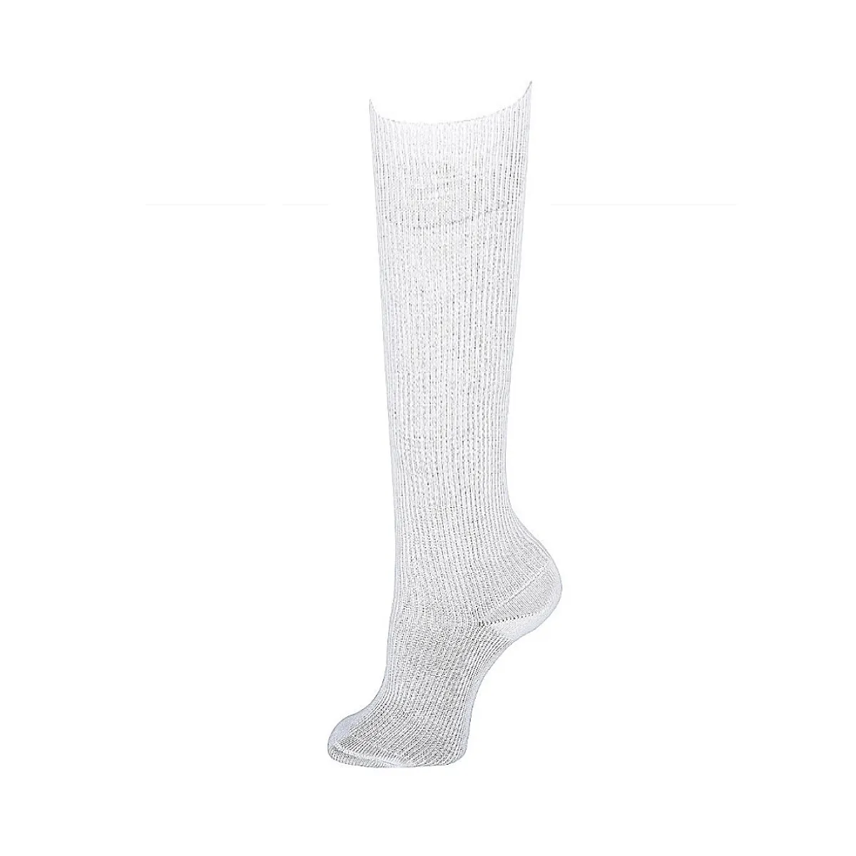 4522 LONG RIBBED ANTIALLERGIC 100% COTTON SOCKS. WINTER FABRIC