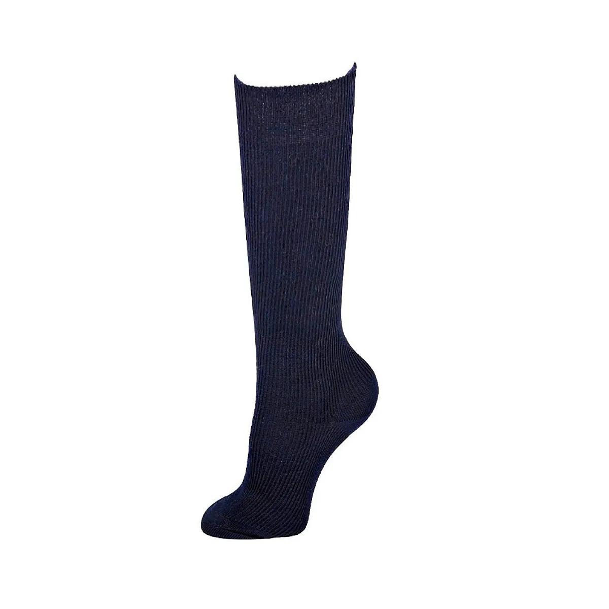 4522 LONG RIBBED ANTIALLERGIC 100% COTTON SOCKS. WINTER FABRIC