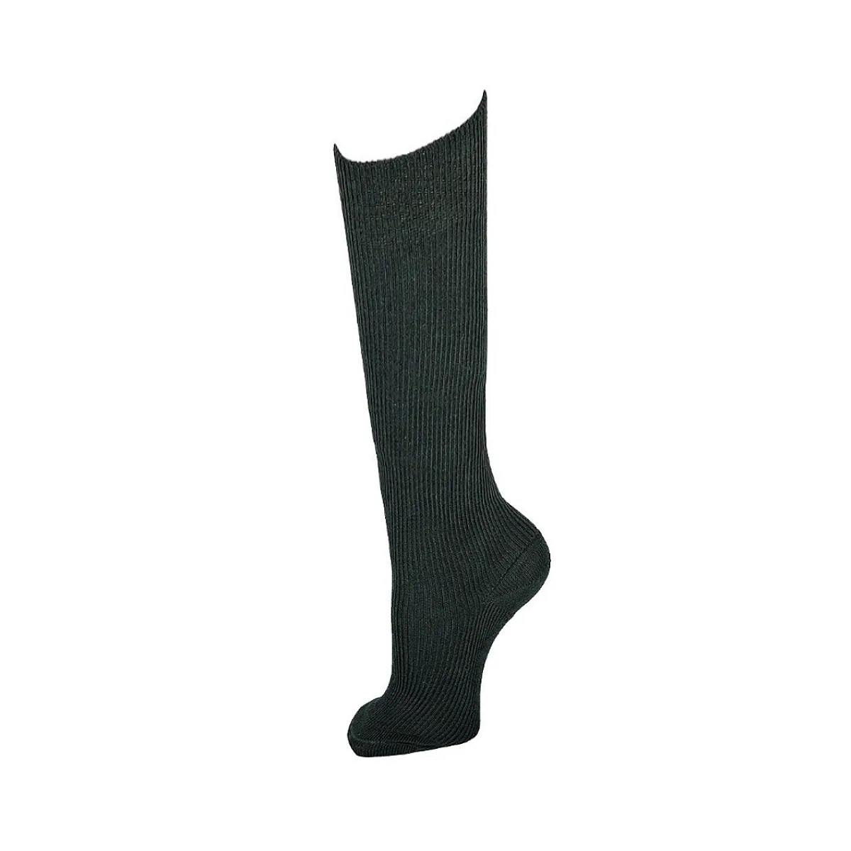 4522 LONG RIBBED ANTIALLERGIC 100% COTTON SOCKS. WINTER FABRIC