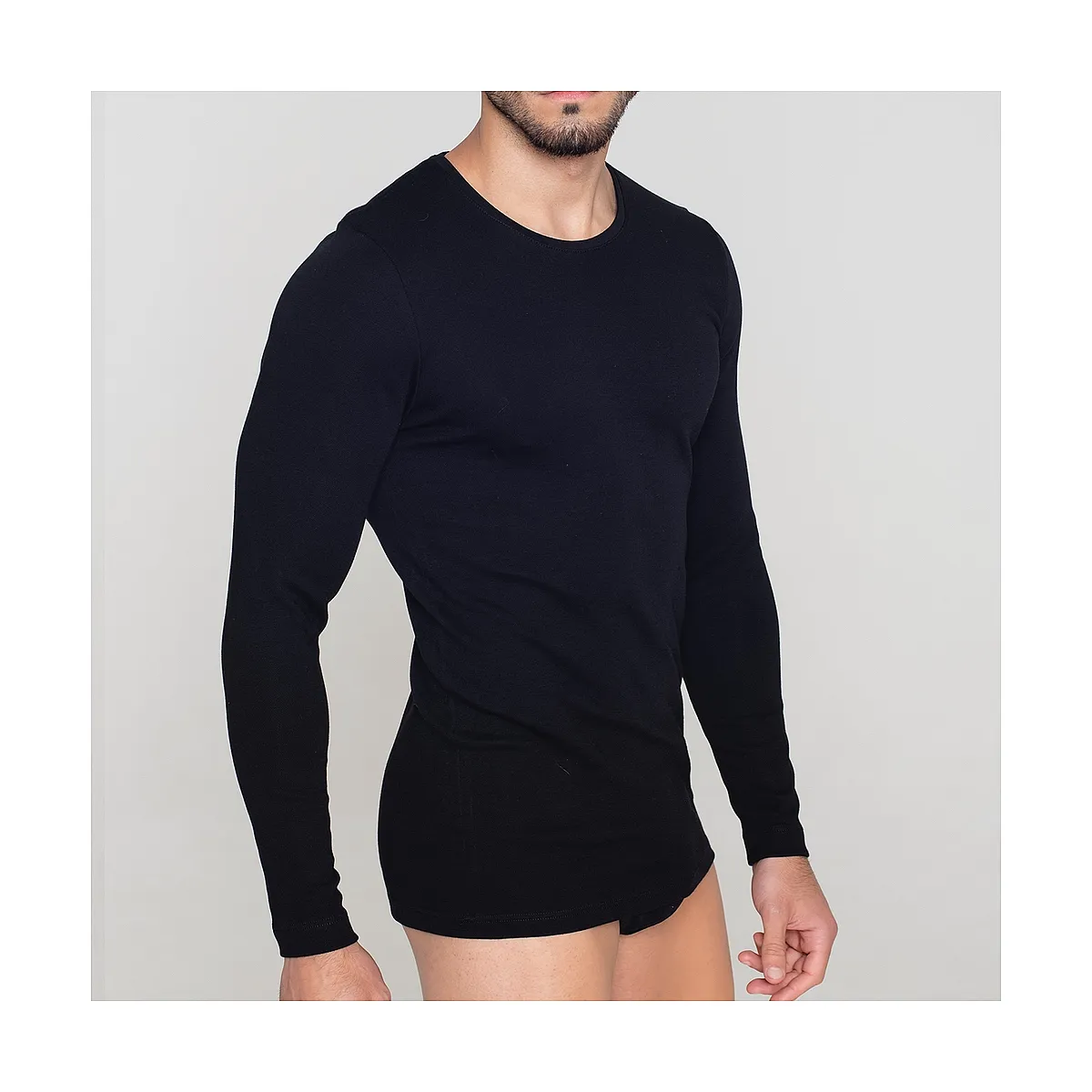 9259 ADAPTABLE FABRIC LONG SLEEVE UNDERSHIRT