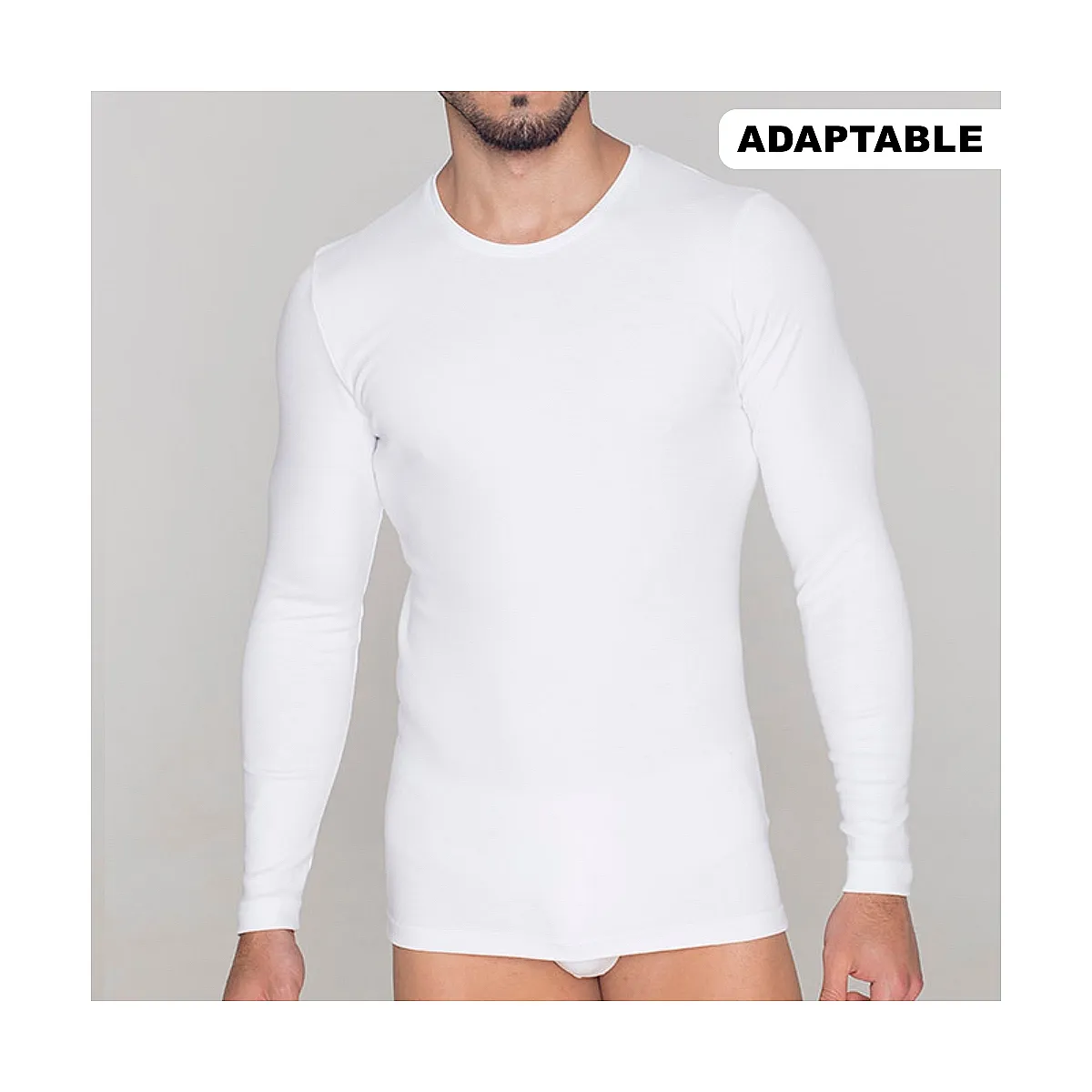 9259 ADAPTABLE FABRIC LONG SLEEVE UNDERSHIRT