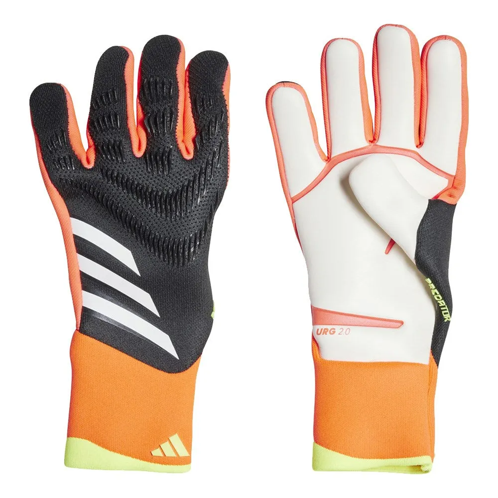 Adidas Goalkeeper Glove - Predator Pro (Black/Solar Red/Solar Yellow)