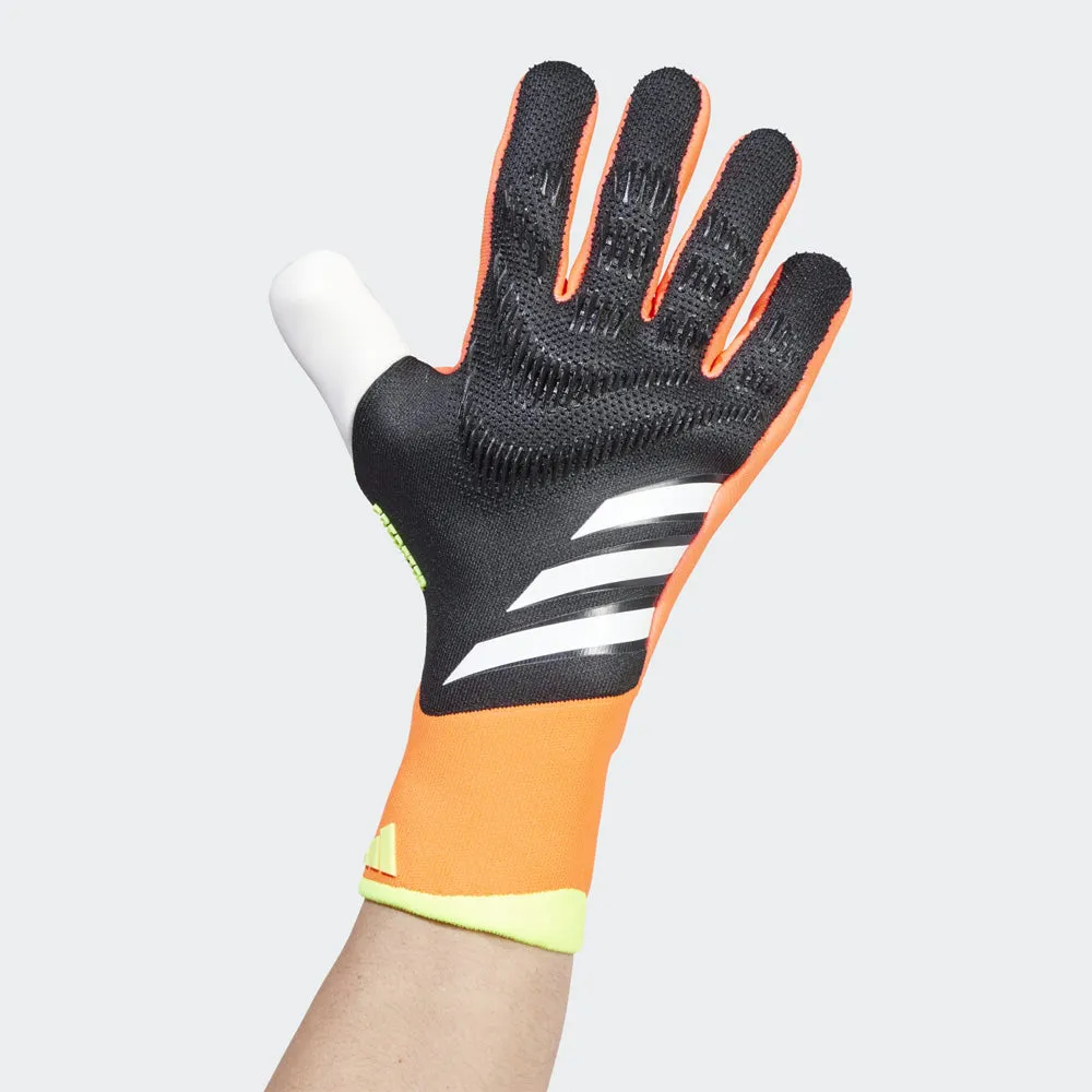 Adidas Goalkeeper Glove - Predator Pro (Black/Solar Red/Solar Yellow)