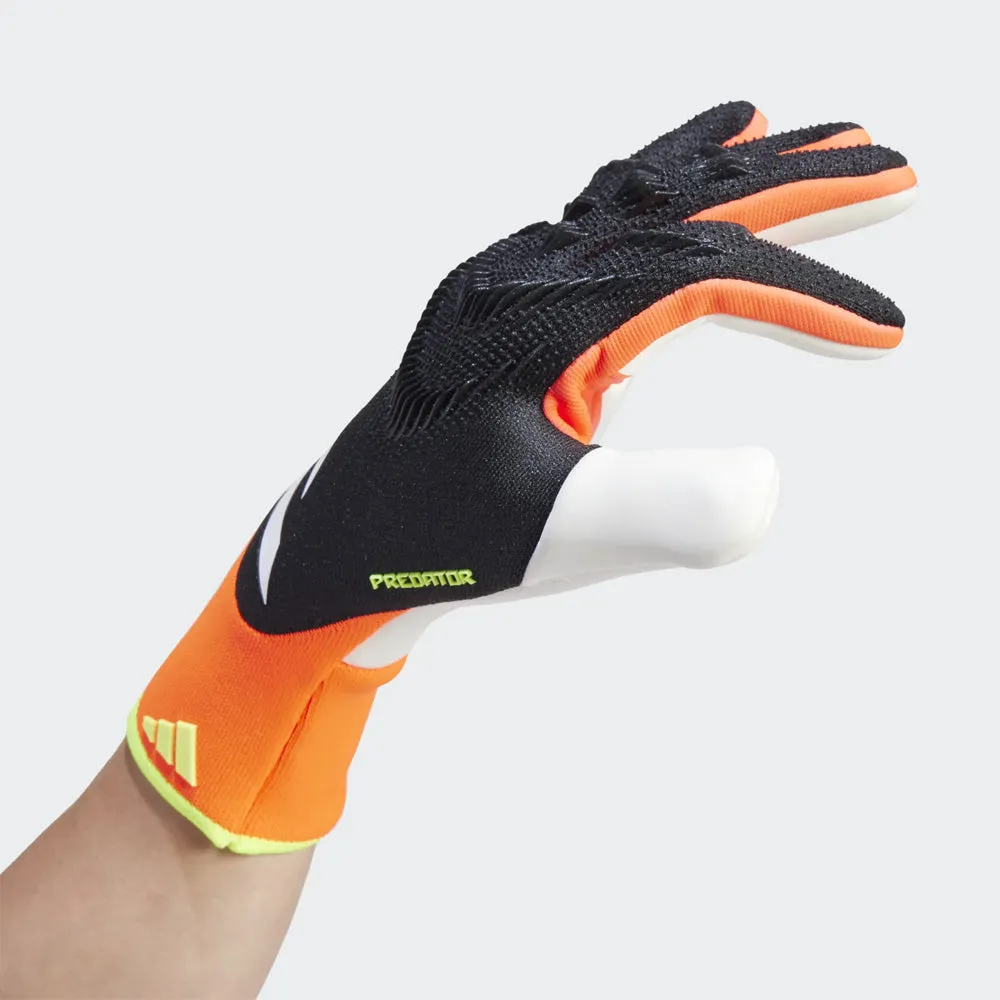 Adidas Goalkeeper Glove - Predator Pro (Black/Solar Red/Solar Yellow)