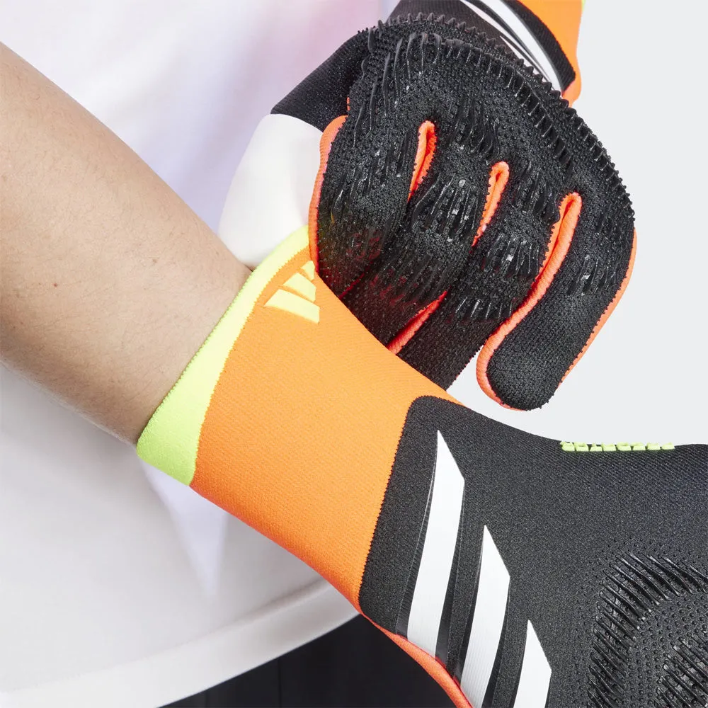 Adidas Goalkeeper Glove - Predator Pro (Black/Solar Red/Solar Yellow)