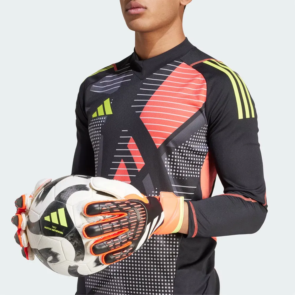 Adidas Goalkeeper Gloves - Black/Solar Red/Solar Yellow