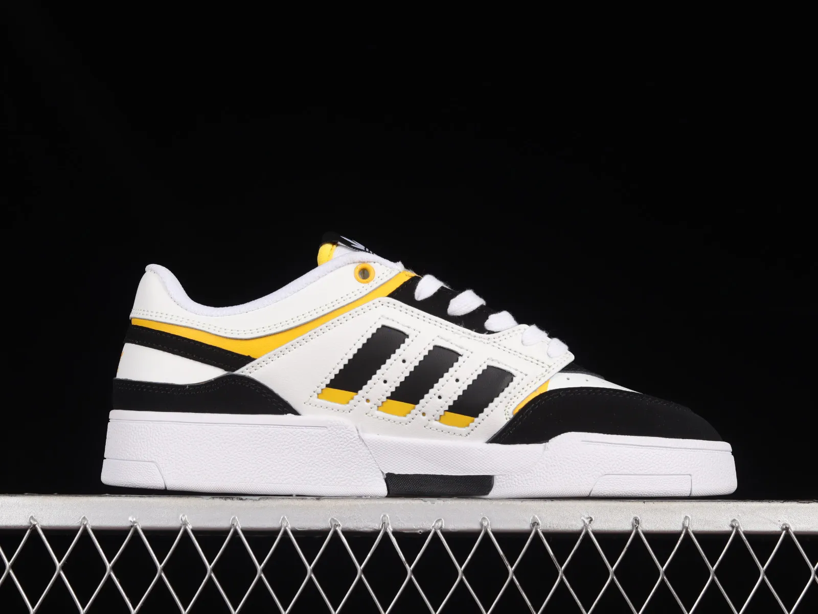 Adidas Originals Drop Step XL Low Cloud White Core Black Gold GW9727