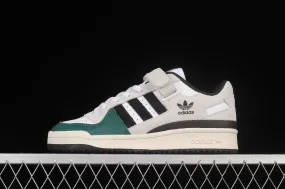 Adidas Originals Forum 84 Light Grey Core Black Green GX8203