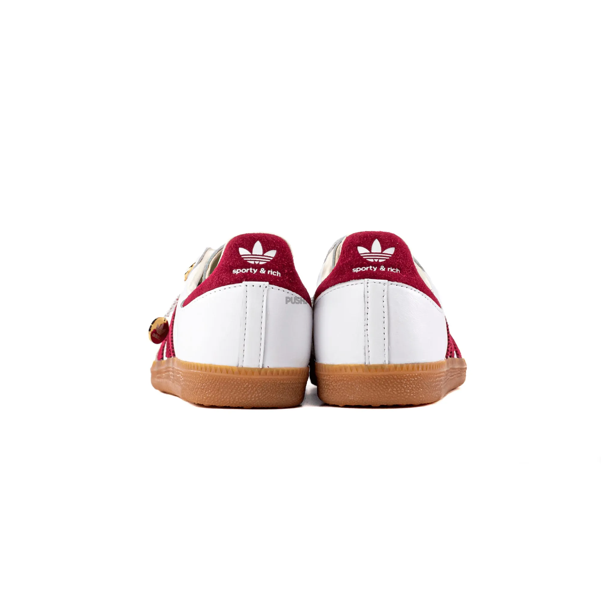 Adidas Samba 2023 White Collegiate Burgundy