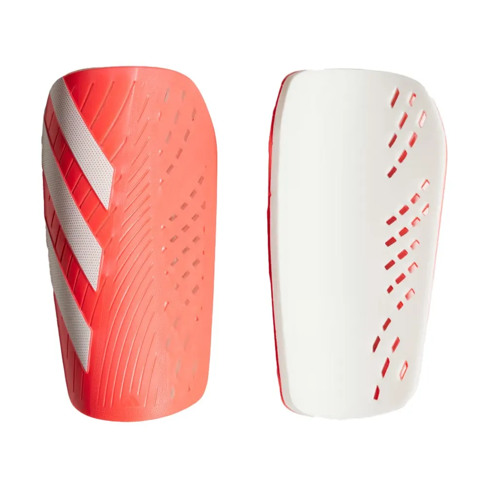 Adidas Tiro Club Shinguards  - Solar Red/White