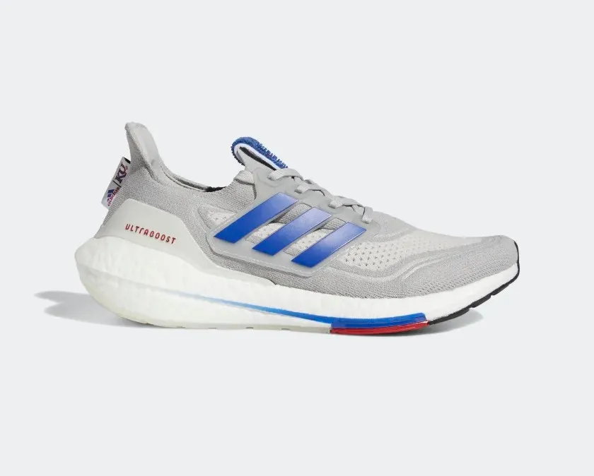 Adidas Ultra Boost 21 Kansas Grey Two Royal Blue Grey One GX7969