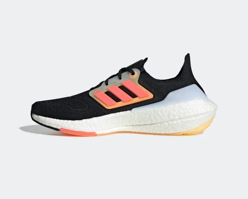 Adidas Ultraboost 22 Core Black Turbo Flash Orange GX5464