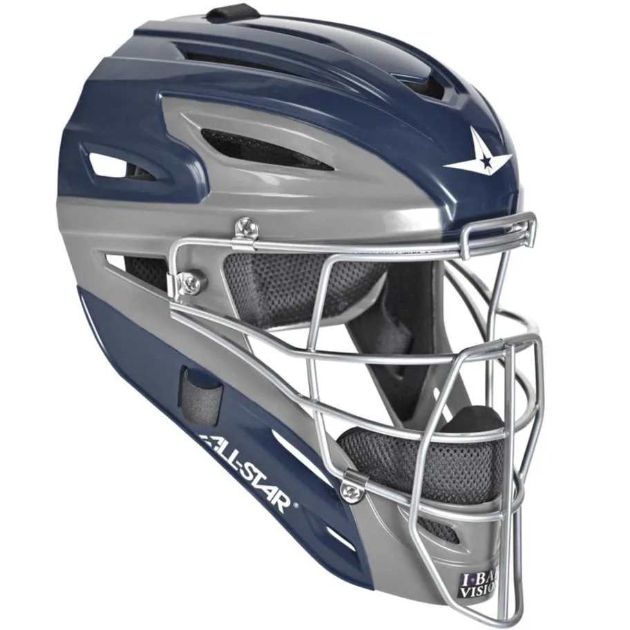 All Star System7 Axis Hockey Style Catcher's Helmet: MVP2500 / MVP2510