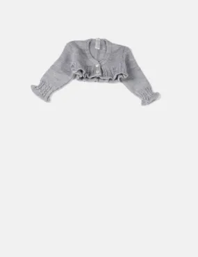 Baby Chaqueta de punto gris