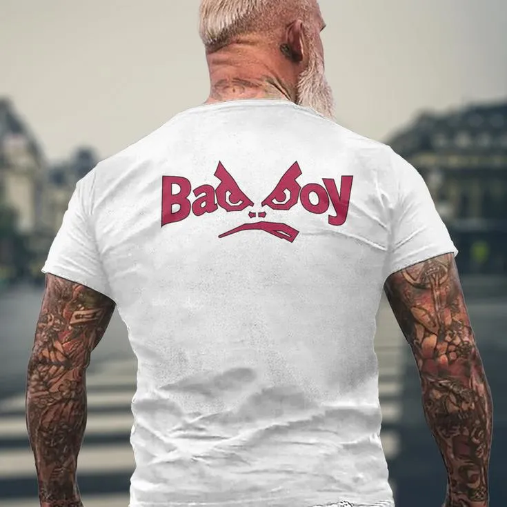 Bad Boy ed And Sold By Independent Artists Badboy Men's T-shirt Back Print