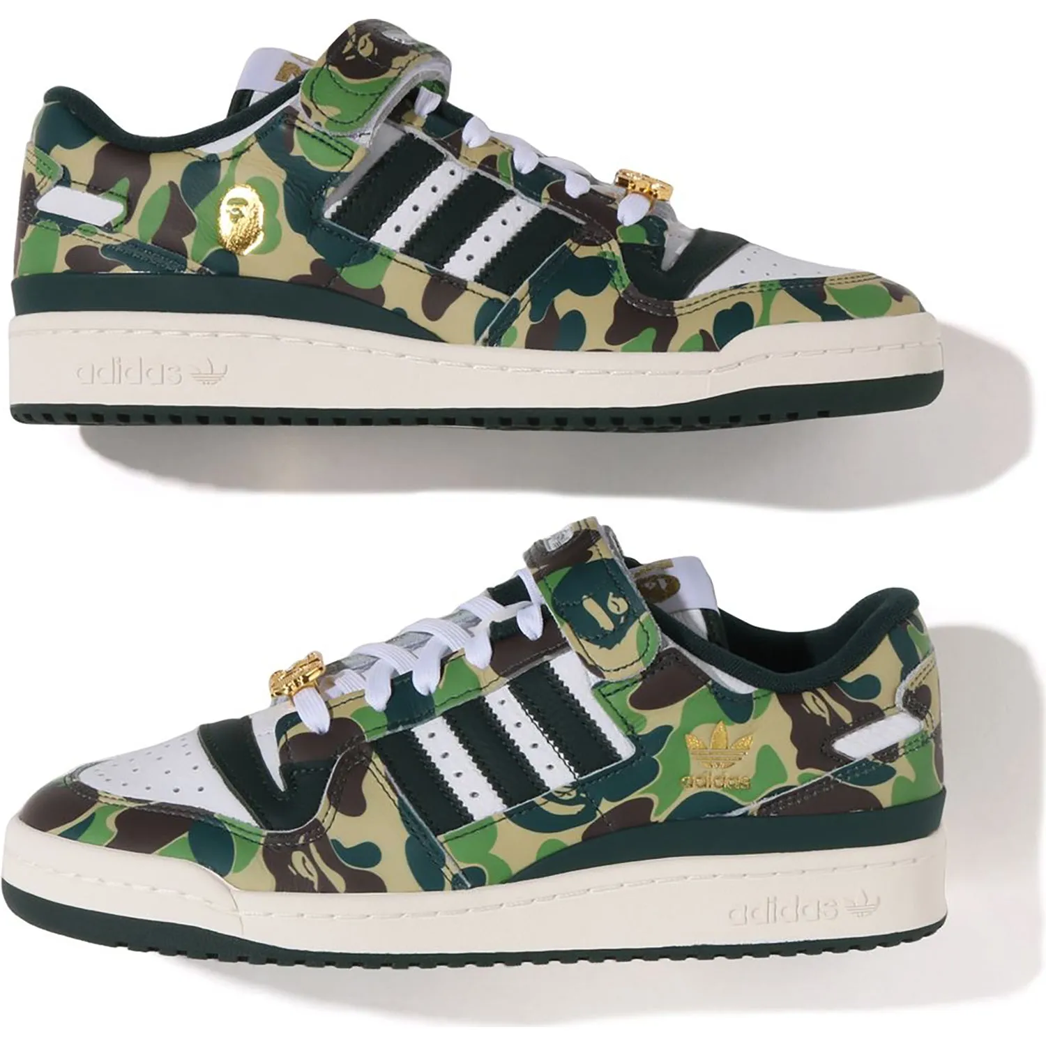 BAPE X ADIDAS FORUM 84 LOW ABC CAMO MENS