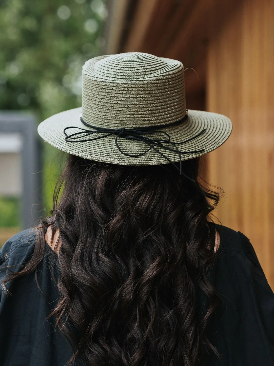 Beaded Straw Hat Kiera