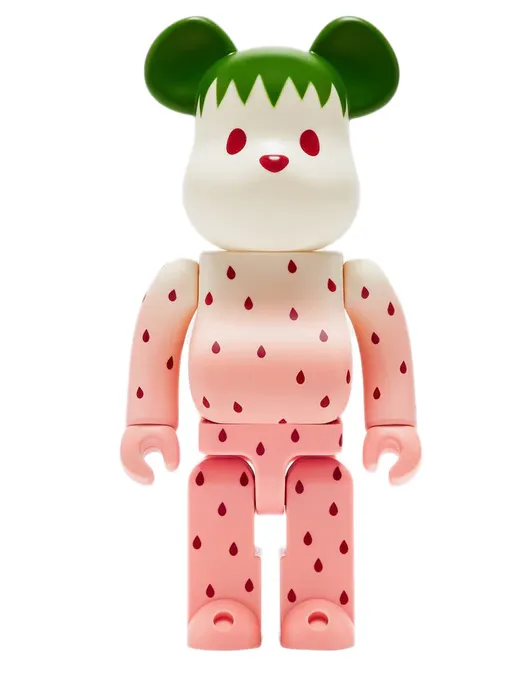 Bearbrick x CLOT Summer Fruits Snow Strawberry 1000%