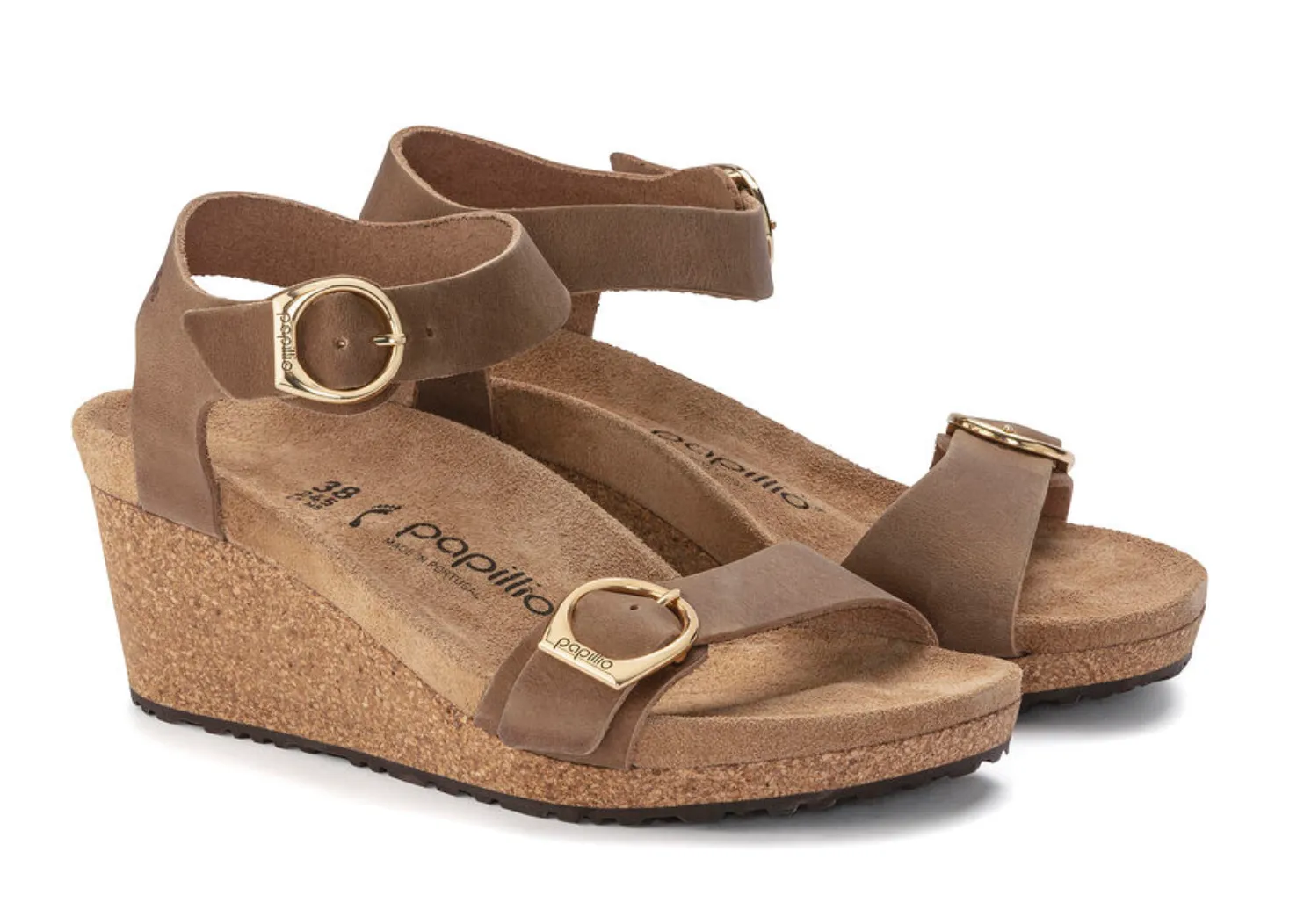 BIRKENSTOCK SOLEY LEATHER SOFT FOOTBED