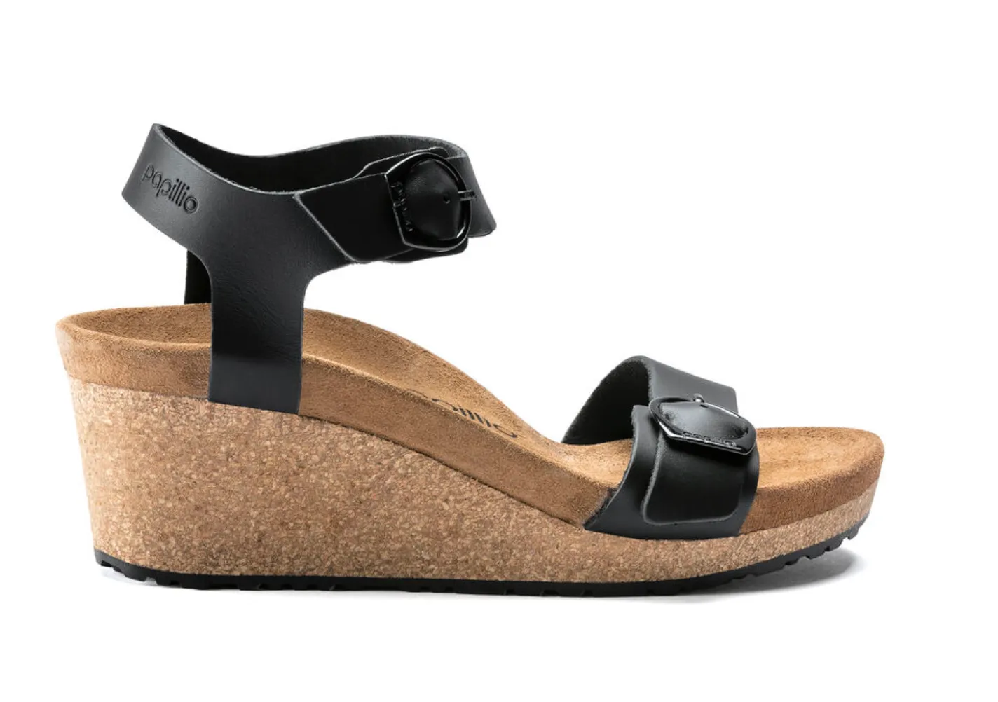 BIRKENSTOCK SOLEY LEATHER SOFT FOOTBED