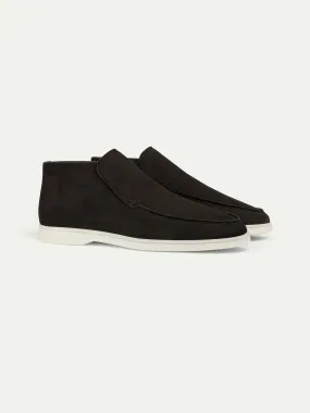 Black Nubuck City Loafer