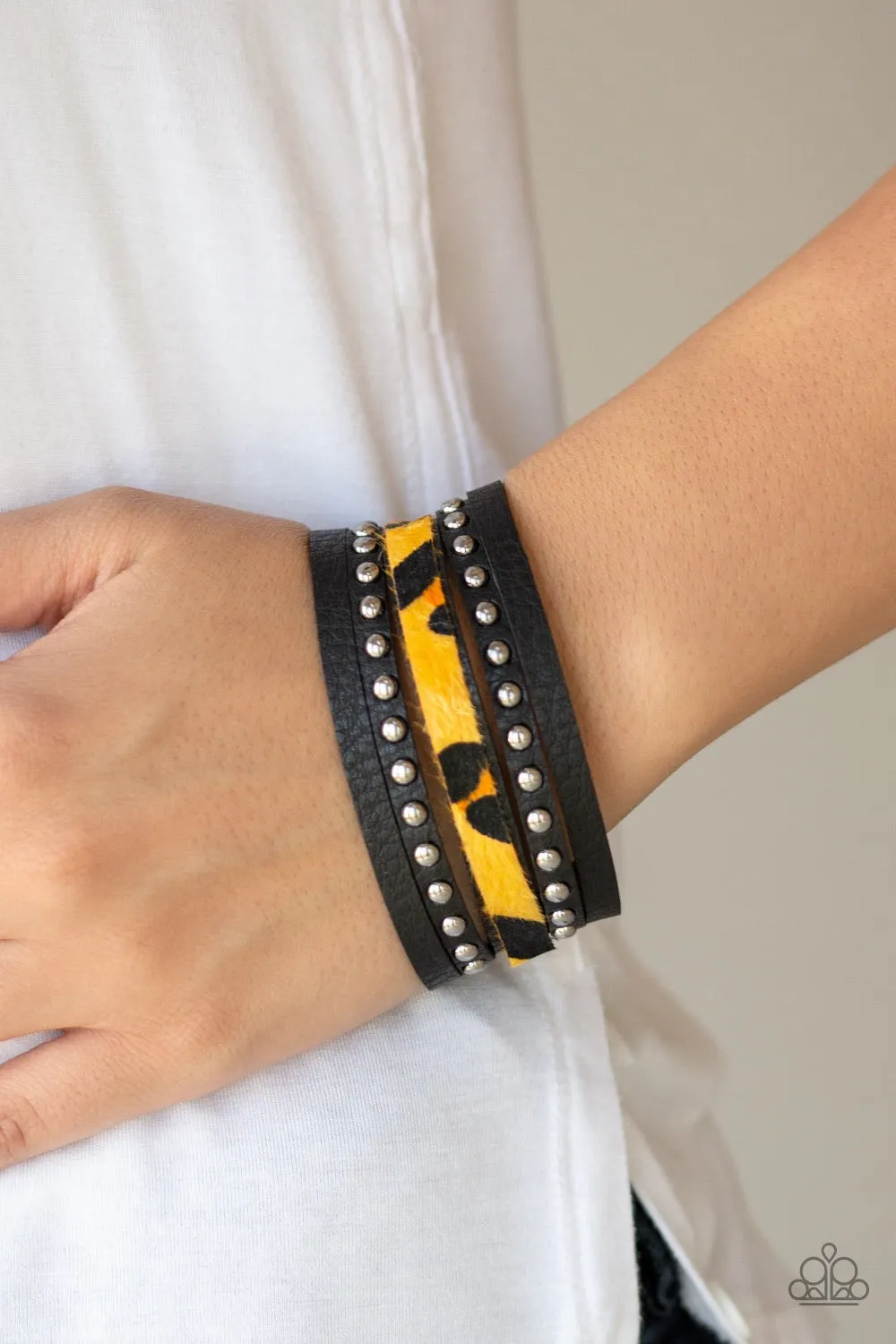 Born To Be WILDCAT Yellow-Urban Bracelet