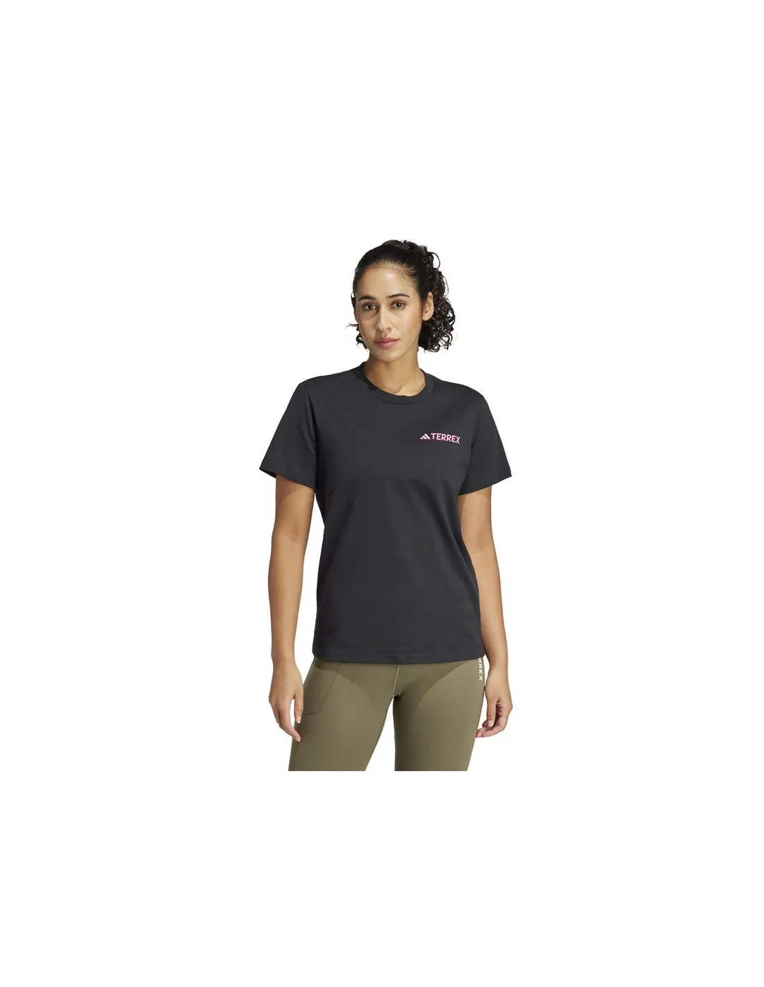 Camiseta de Montaña adidas Terrex Graphic Mujer Negro