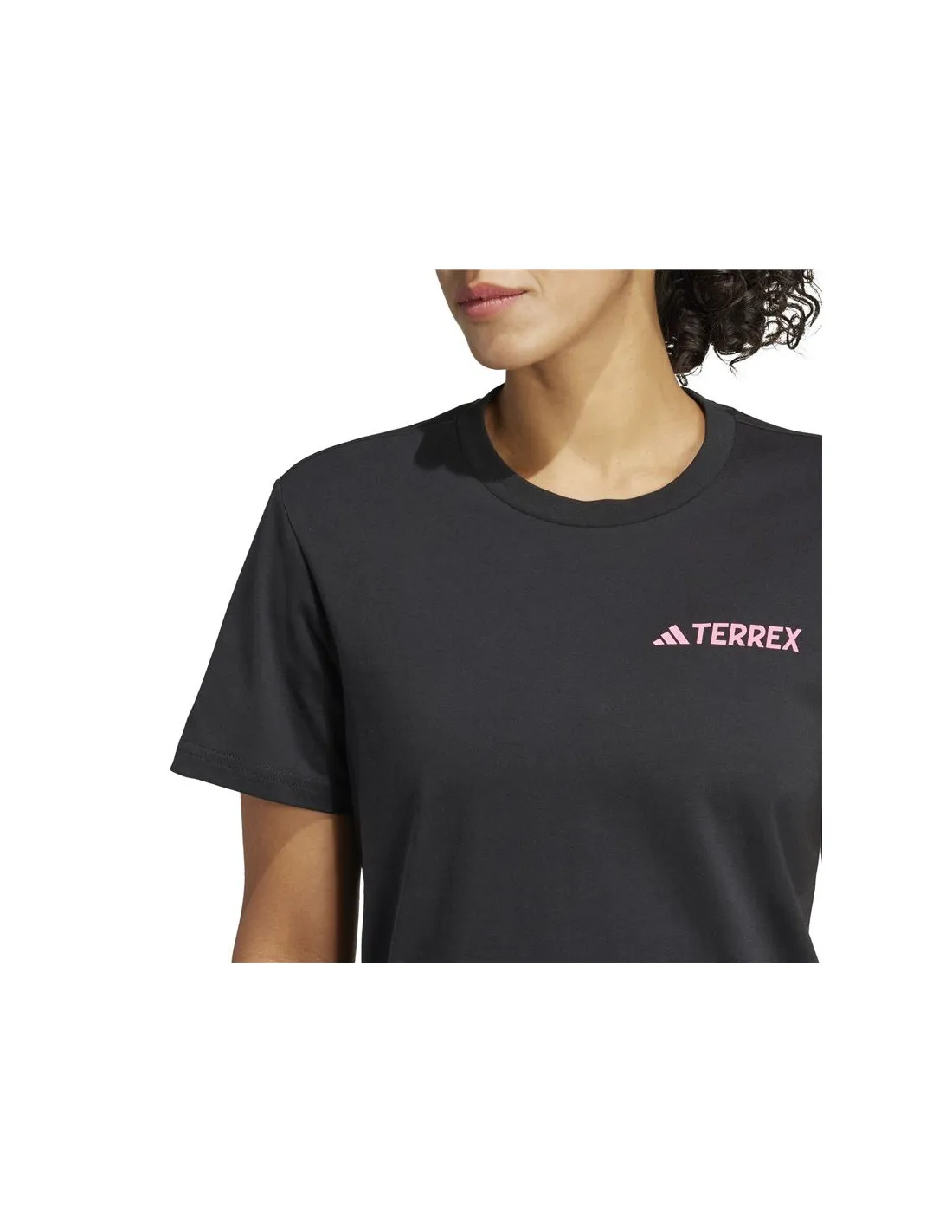 Camiseta de Montaña adidas Terrex Graphic Mujer Negro