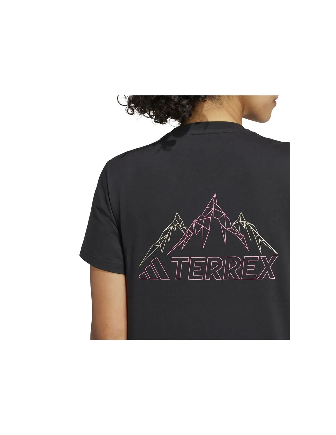 Camiseta de Montaña adidas Terrex Graphic Mujer Negro