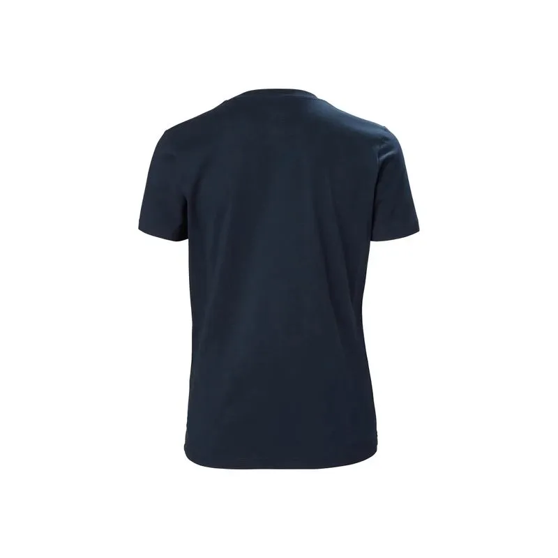 Camiseta Helly Hansen Logo T-shirt (Navy) Mujer