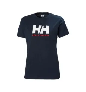 Camiseta Helly Hansen Logo T-shirt (Navy) Mujer