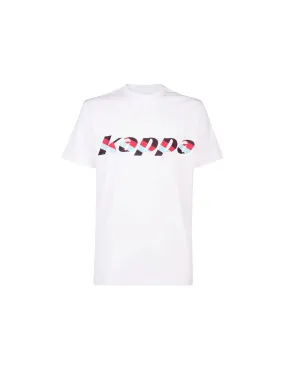 Camiseta Hombre Kappa Cantid Authentic Jpn Blanca