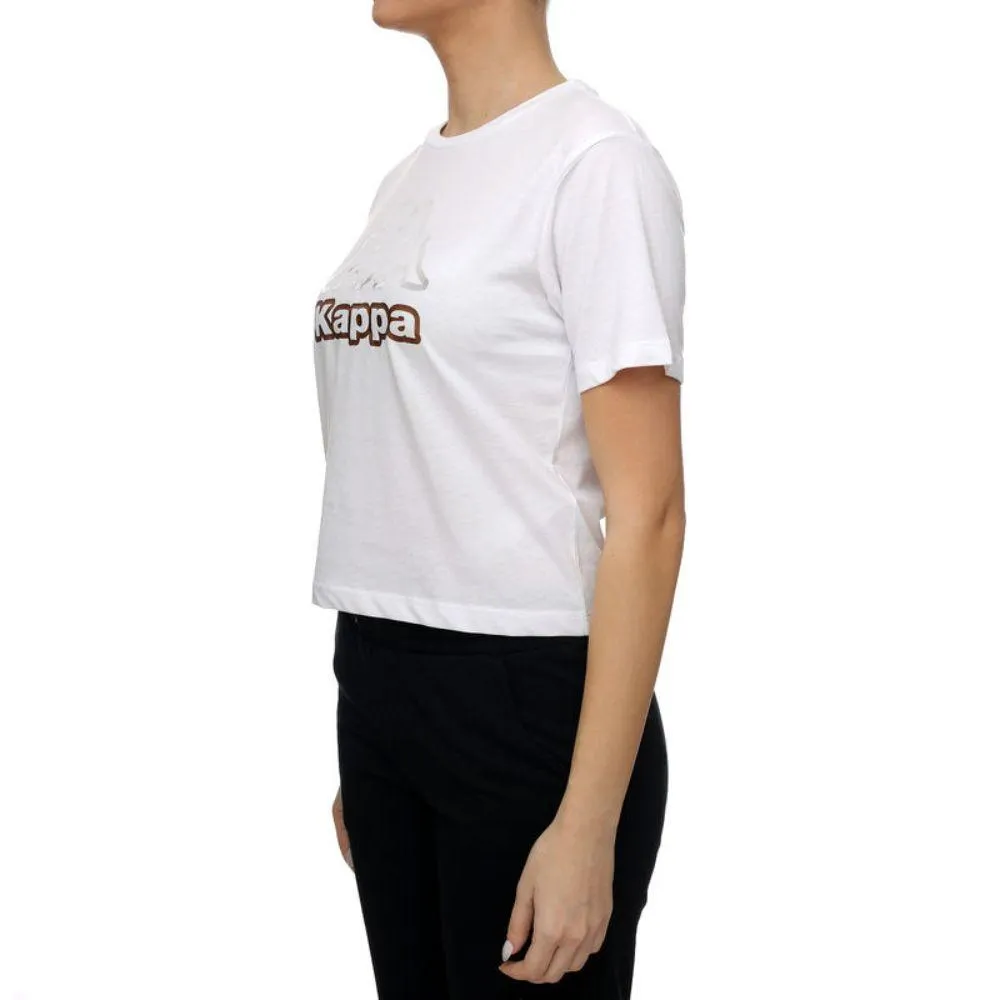 CAMISETA MUJER KAPPA LOGO FALELLA. White 381R3UW