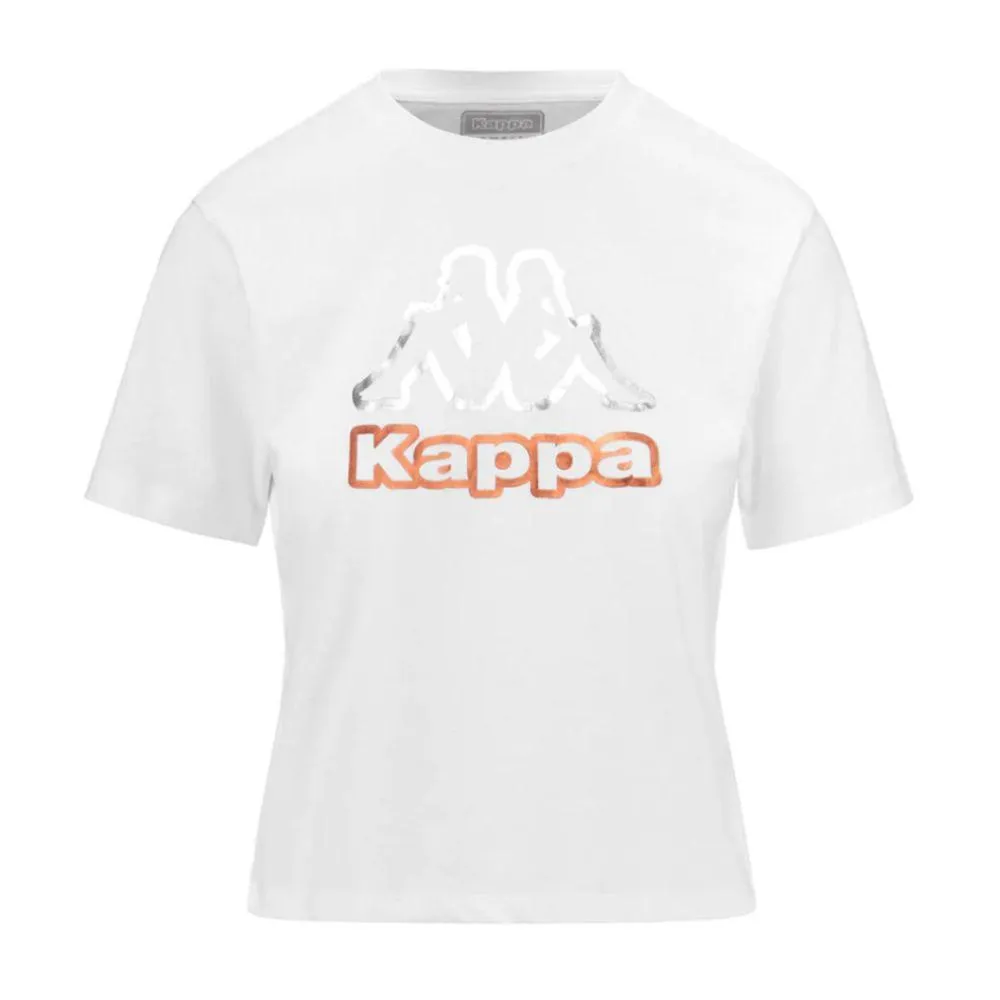 CAMISETA MUJER KAPPA LOGO FALELLA. White 381R3UW