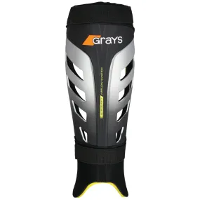 Canilleras Hockey Unisex Grays G800 Shinguards Negra