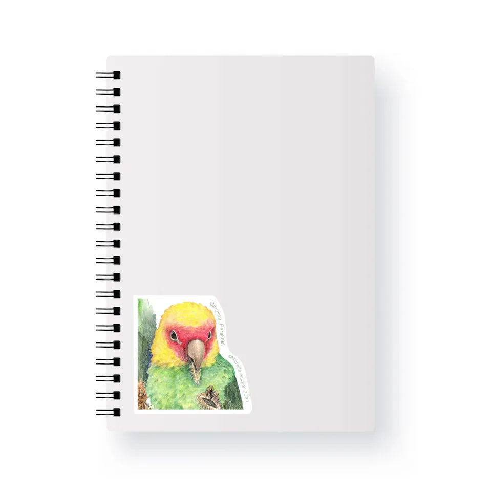 Carolina Parakeet Sticker