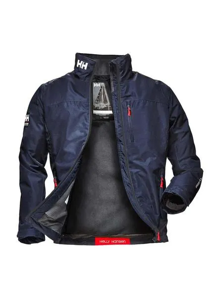 cazadora helly hansen crew midlayer azul