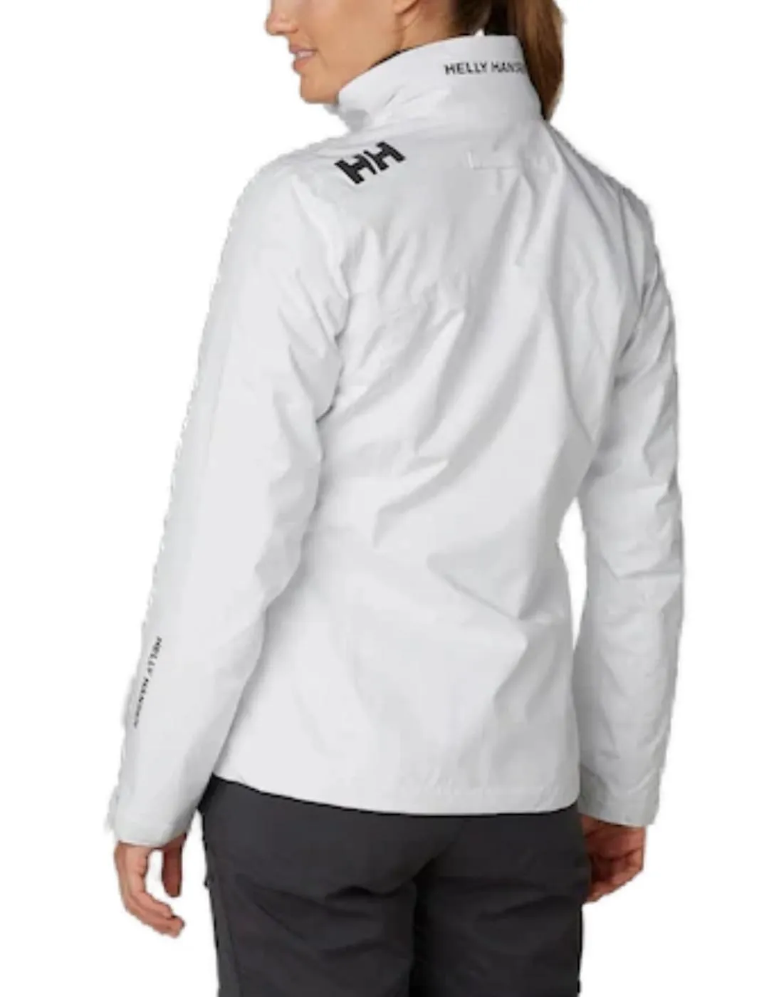 Chaqueta Helly Hansen Midlayer blanco cuello perkins mujer