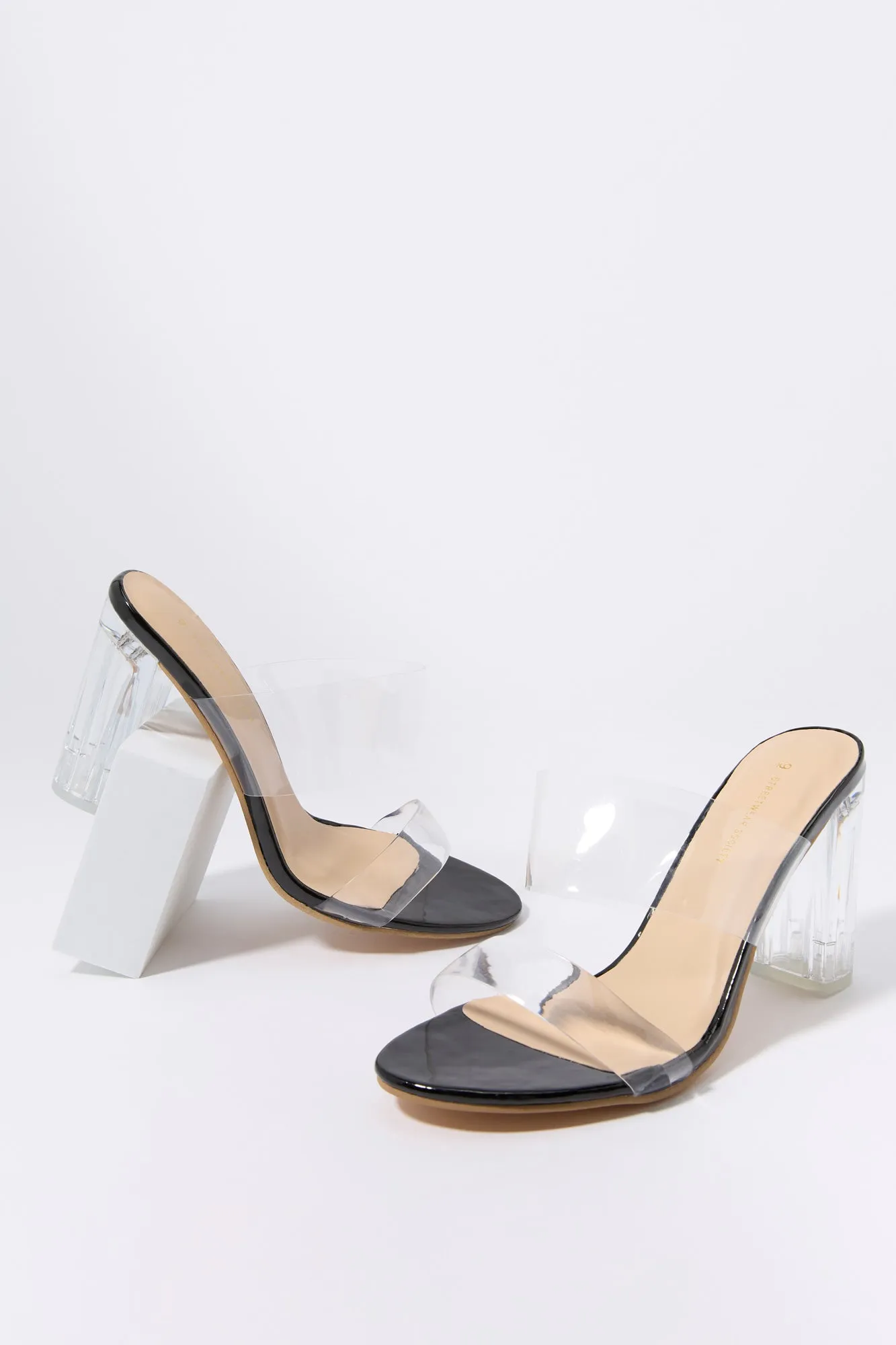 Clear Band High Heel