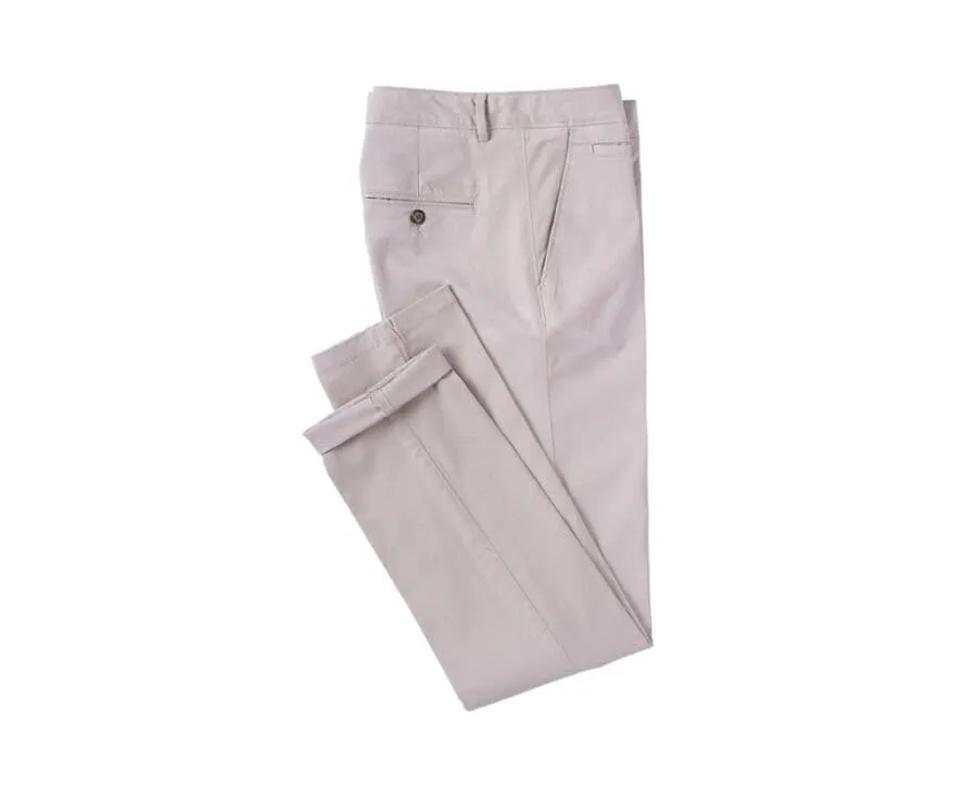 Dark Greige Men's chinos - KYRK