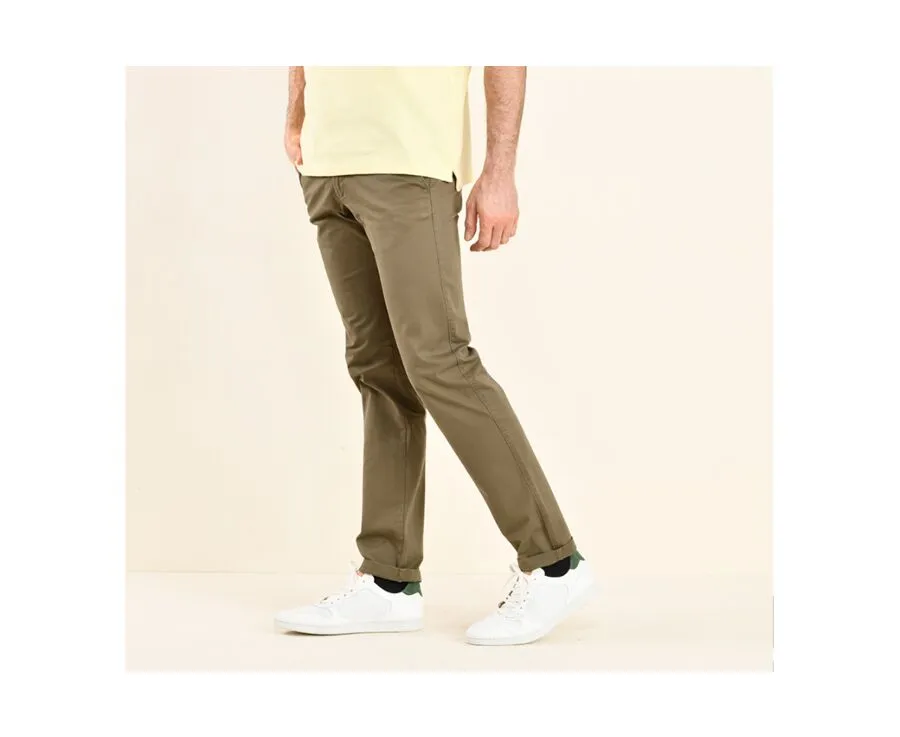 Dark Olive Men's chinos - KYRK