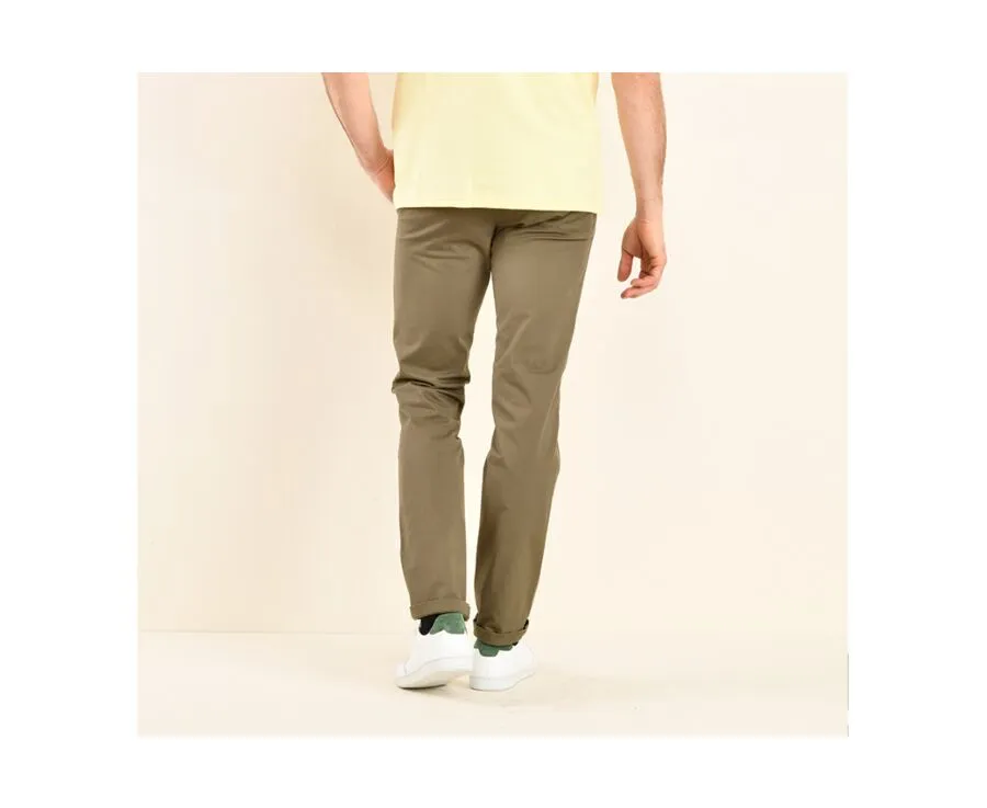 Dark Olive Men's chinos - KYRK