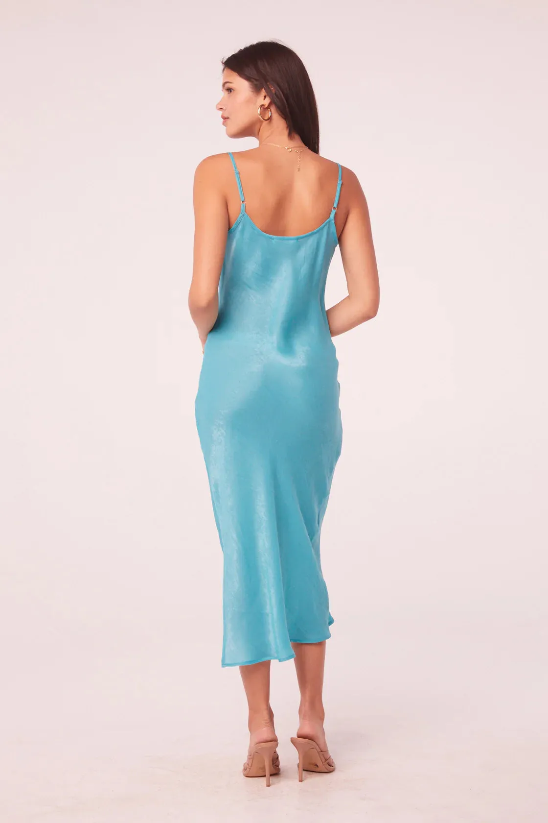 Delta Satin Slip Dress