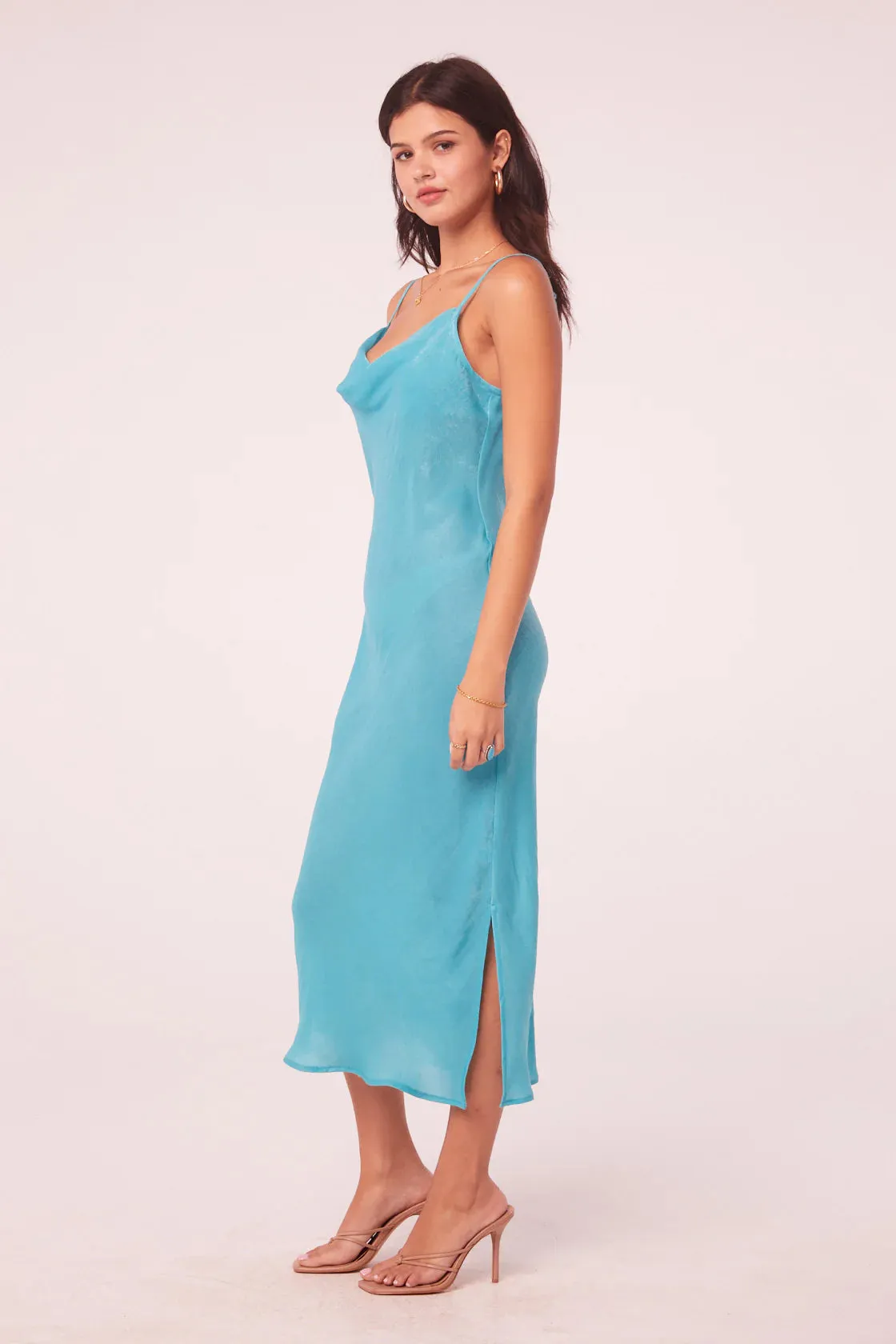 Delta Satin Slip Dress