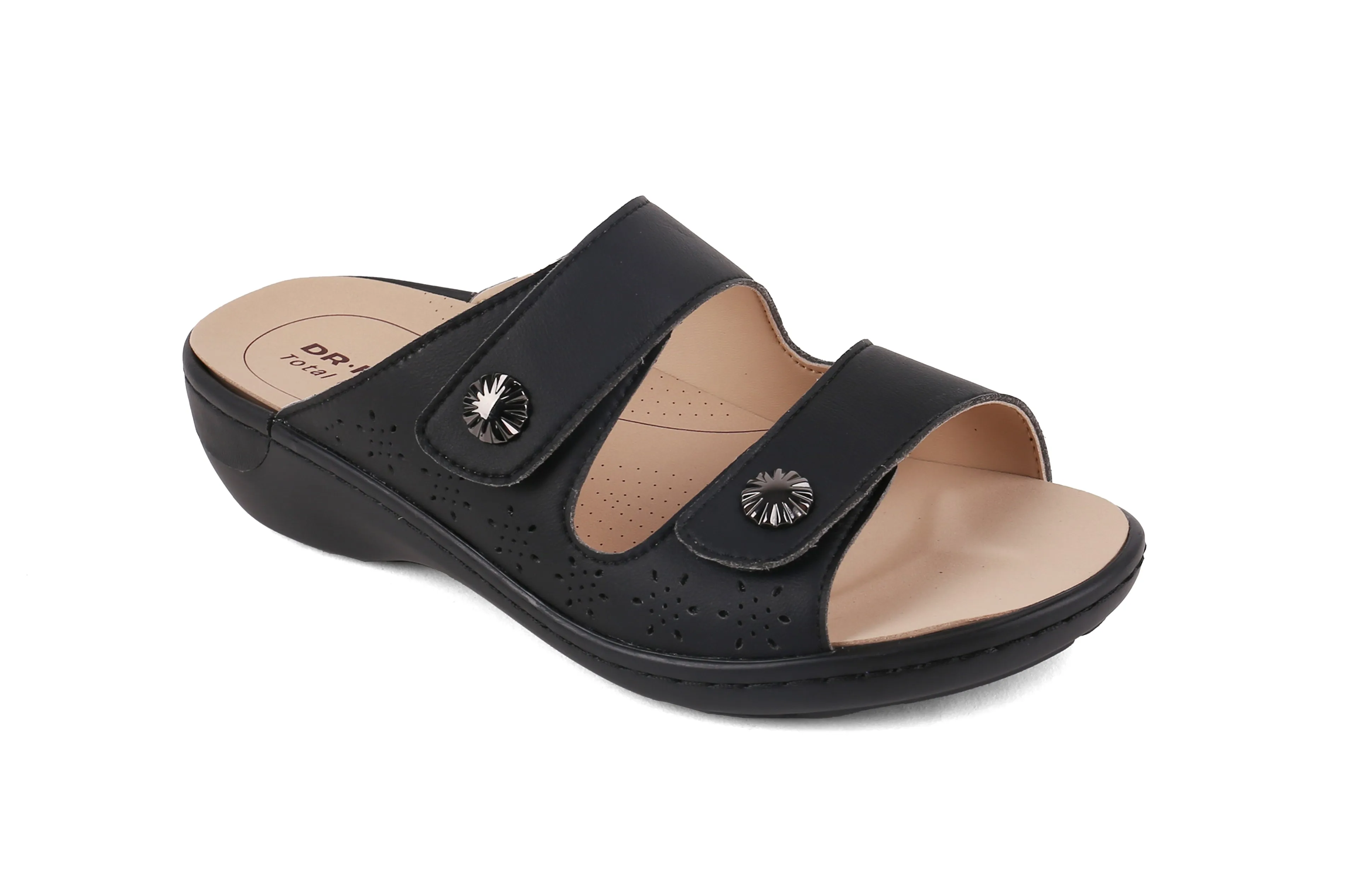 DR.KONG WOMEN REMOVABLE INSOLE SANDALS DK-S8000439E4-BLK(RP : $179)