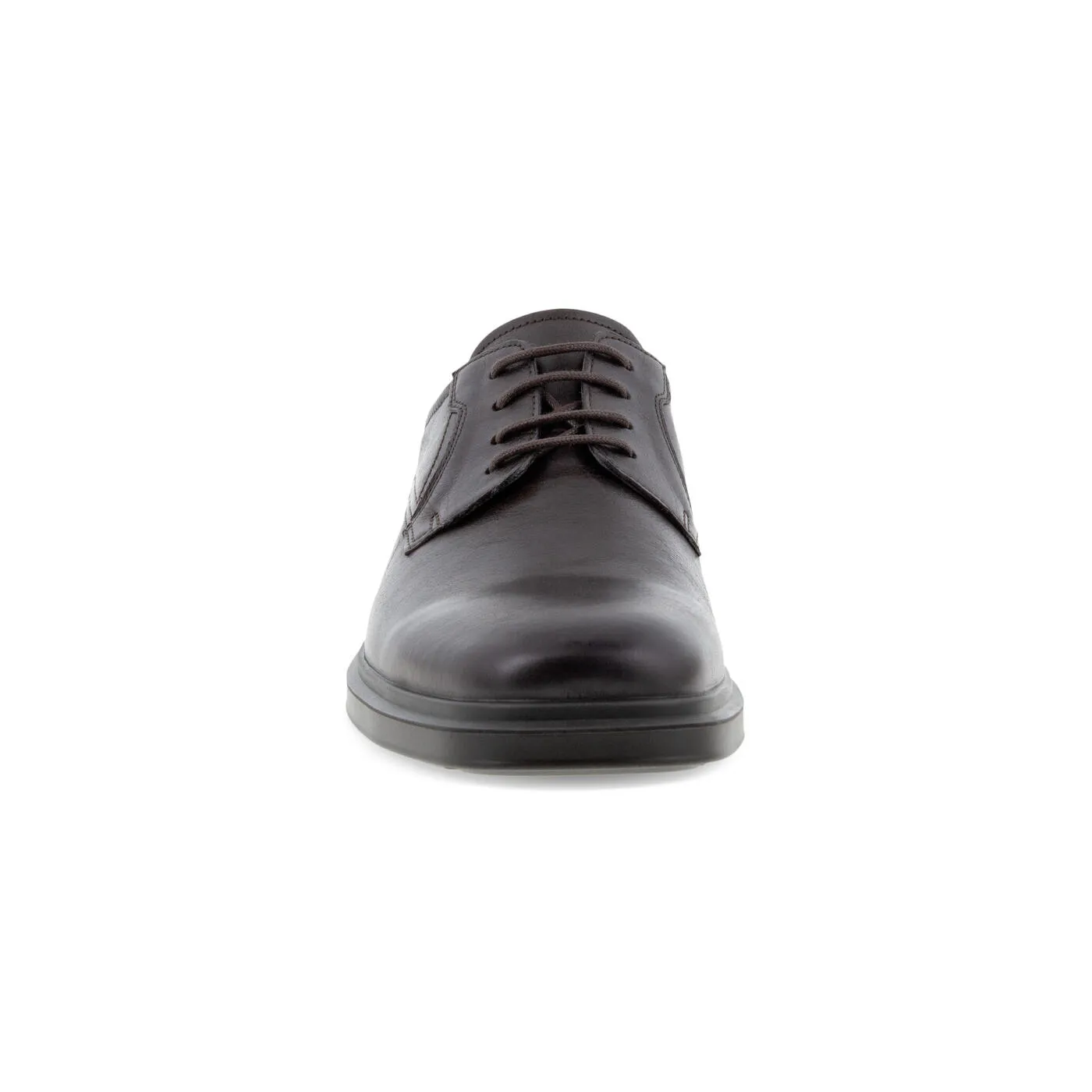 Ecco Mens Helsinki 2.0 Plain Toe Lace Up Dress Shoes- Brown