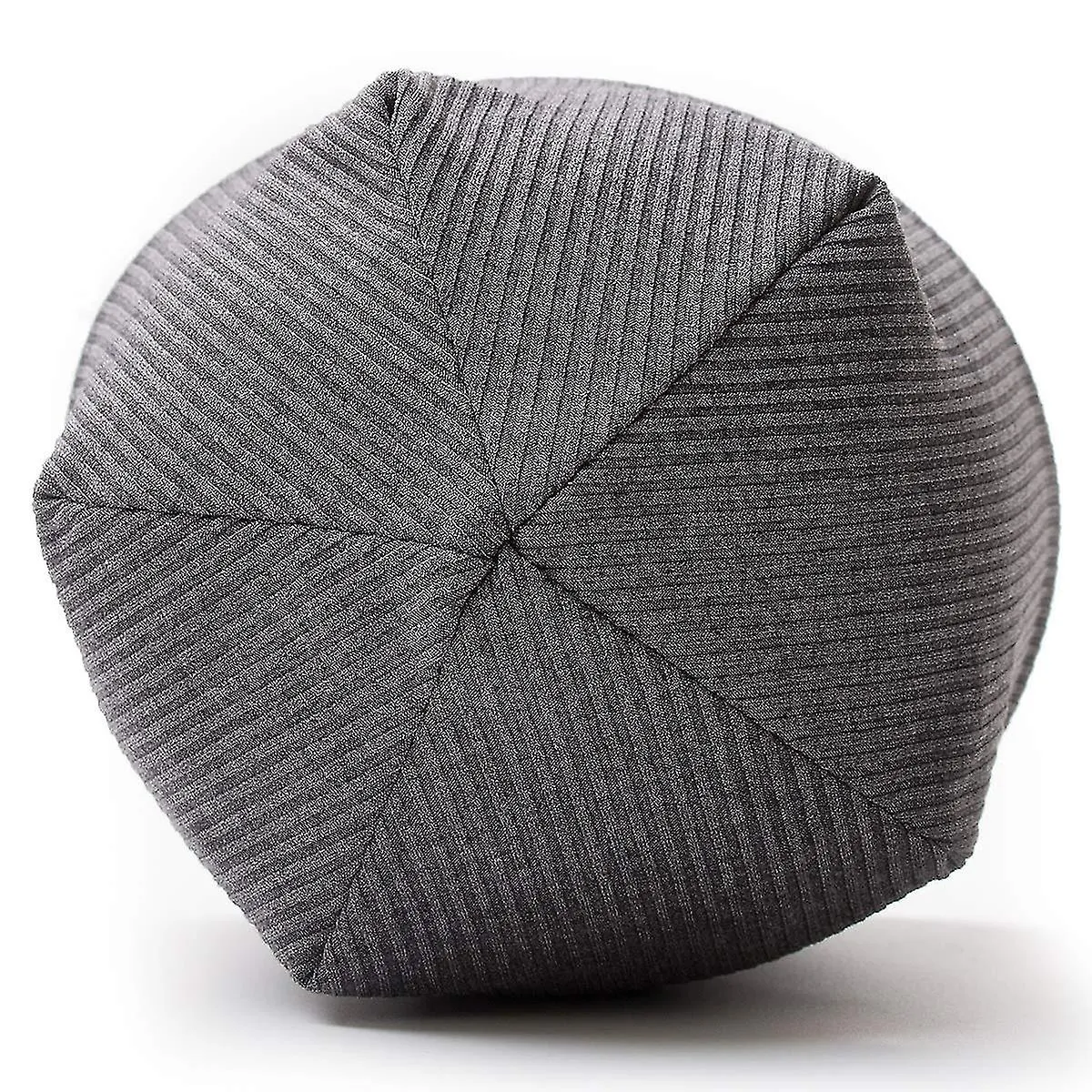 Fashion Beanie High Quality Knitted Fabric (gray)