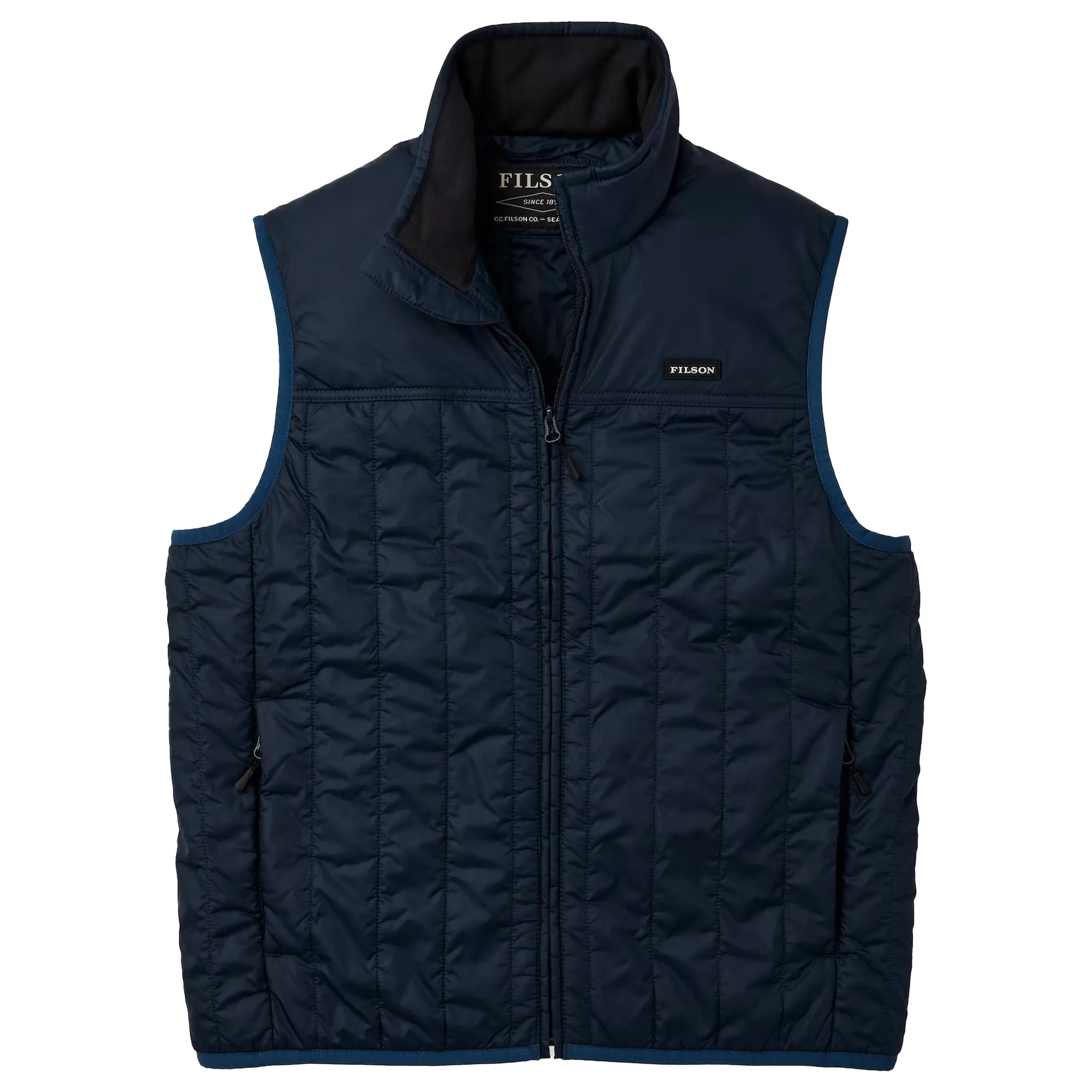 Filson blue coal vest