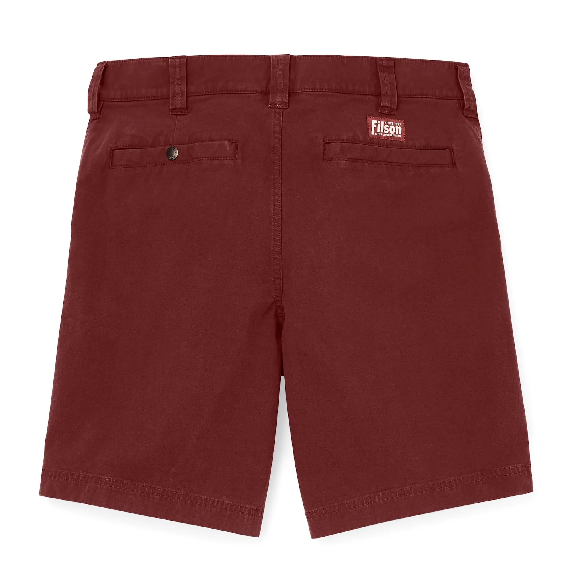 Filson Granite Mountain 9 Shorts - Madder Red | Shop Now