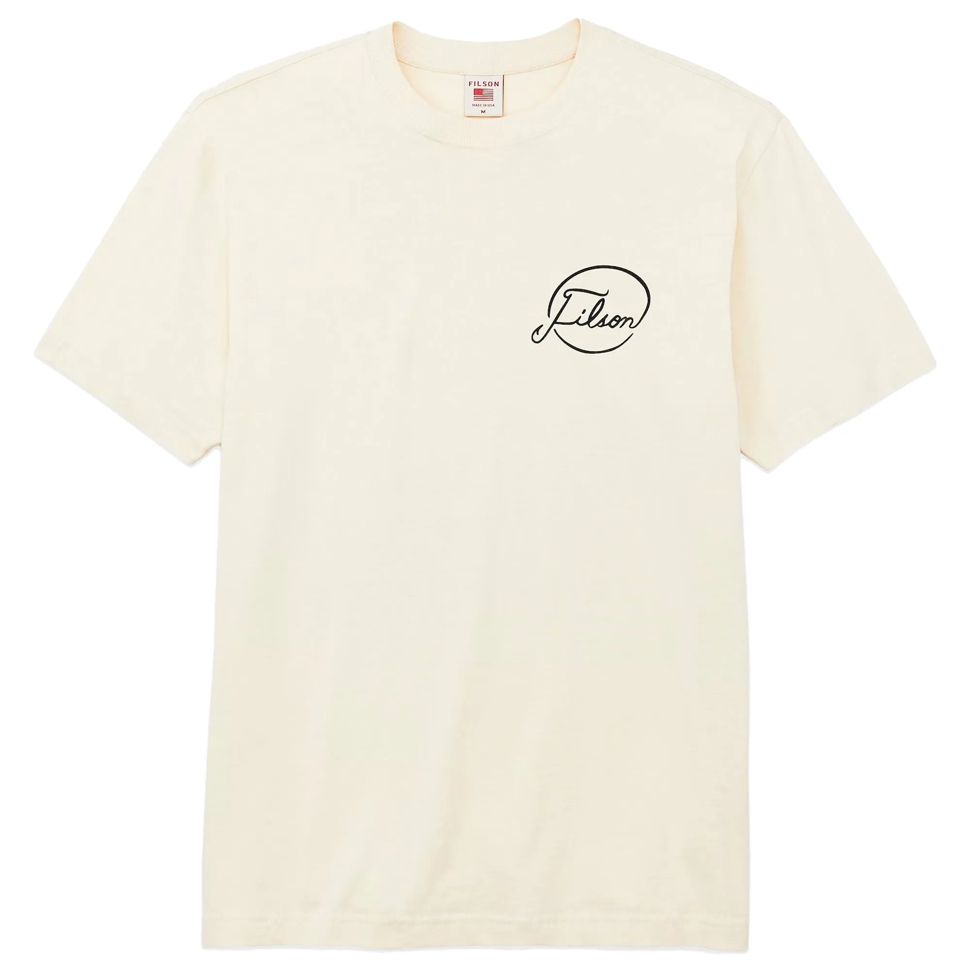 Filson Pioneer Graphic T-Shirt - Stone / Fishing Tournament